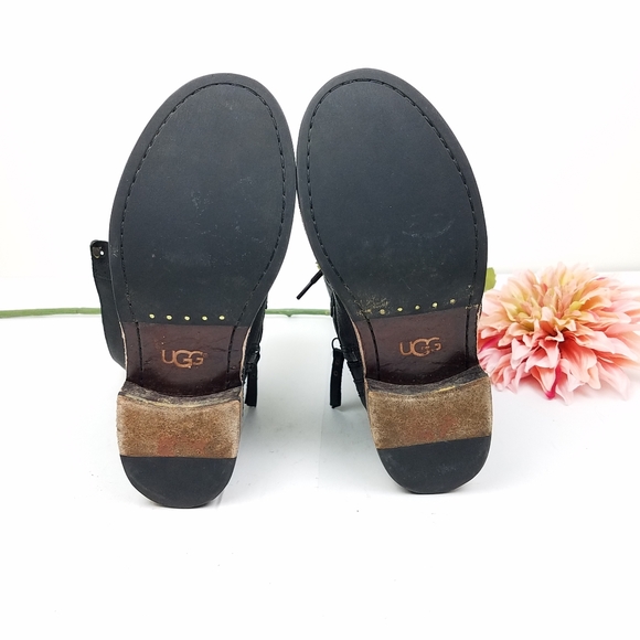Ugg black Jena Convertible Military Inspired boots - Picture 6 of 8